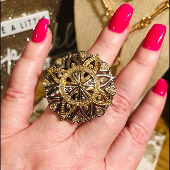 LAGOS Jewelry - LAGOS Diamond 18k sterling silver ring